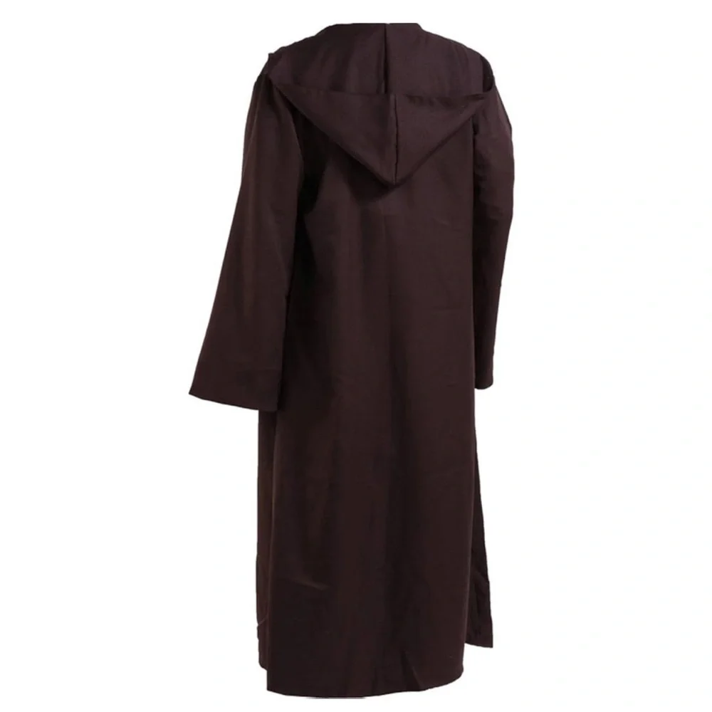 Men Tunic Hooded Robe Halloween costume - Picture 8 of 11
